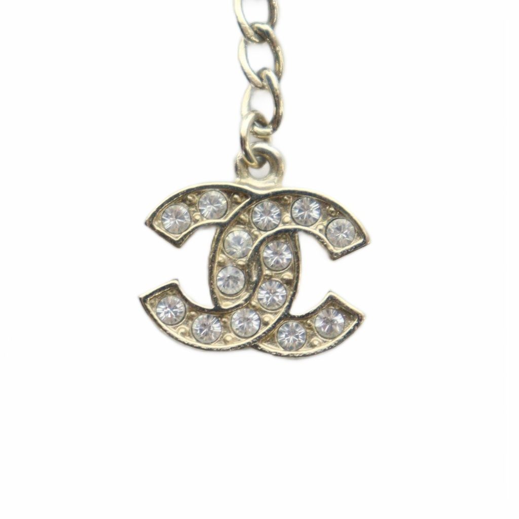 シャネル CHANEL ピアス アクセサリー 片耳のみ フェイクパール ライン