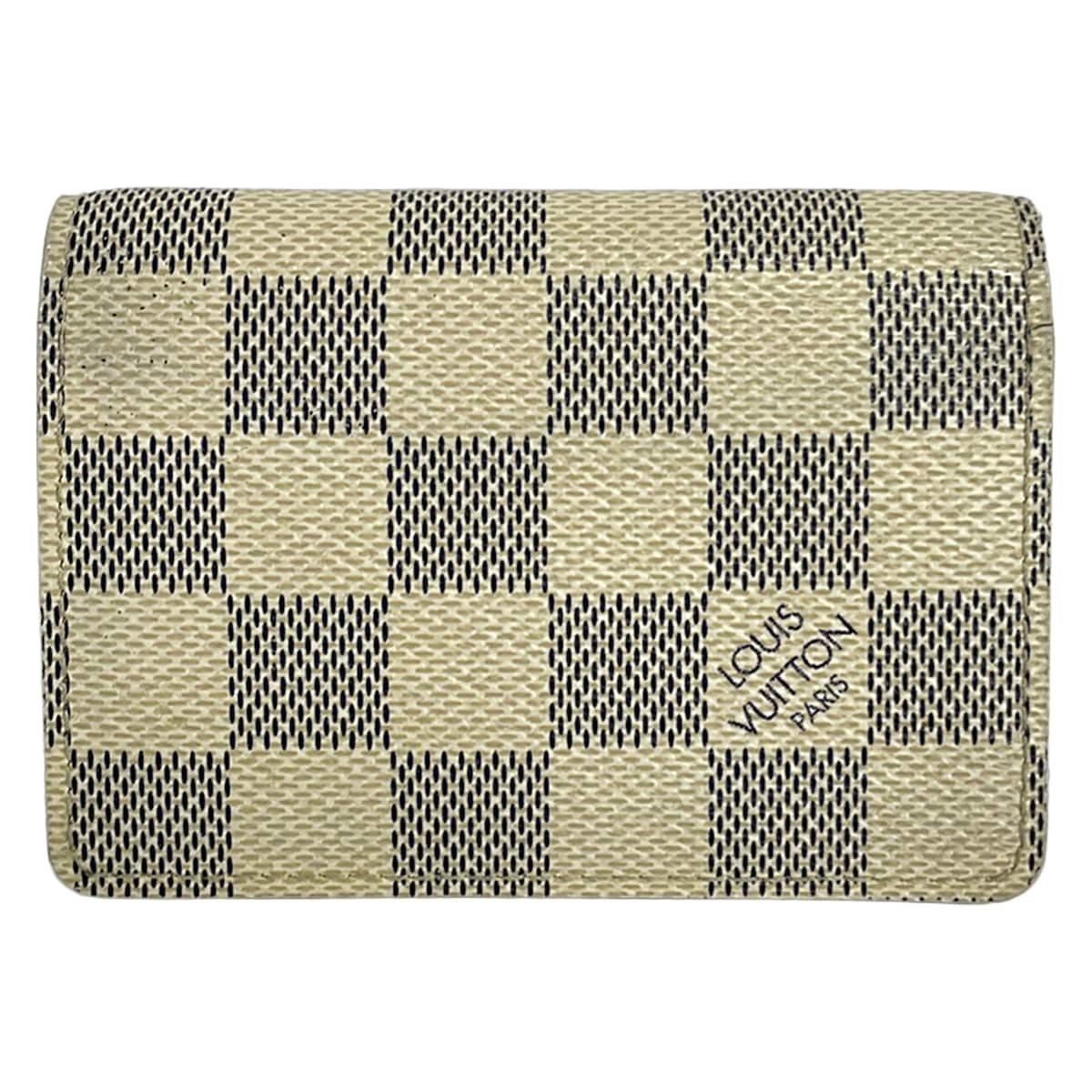 LOUIS VUITTON(ルイヴィトン) カードケース ダミエ アンヴェロップカルトドゥヴィジット N61746 アズール