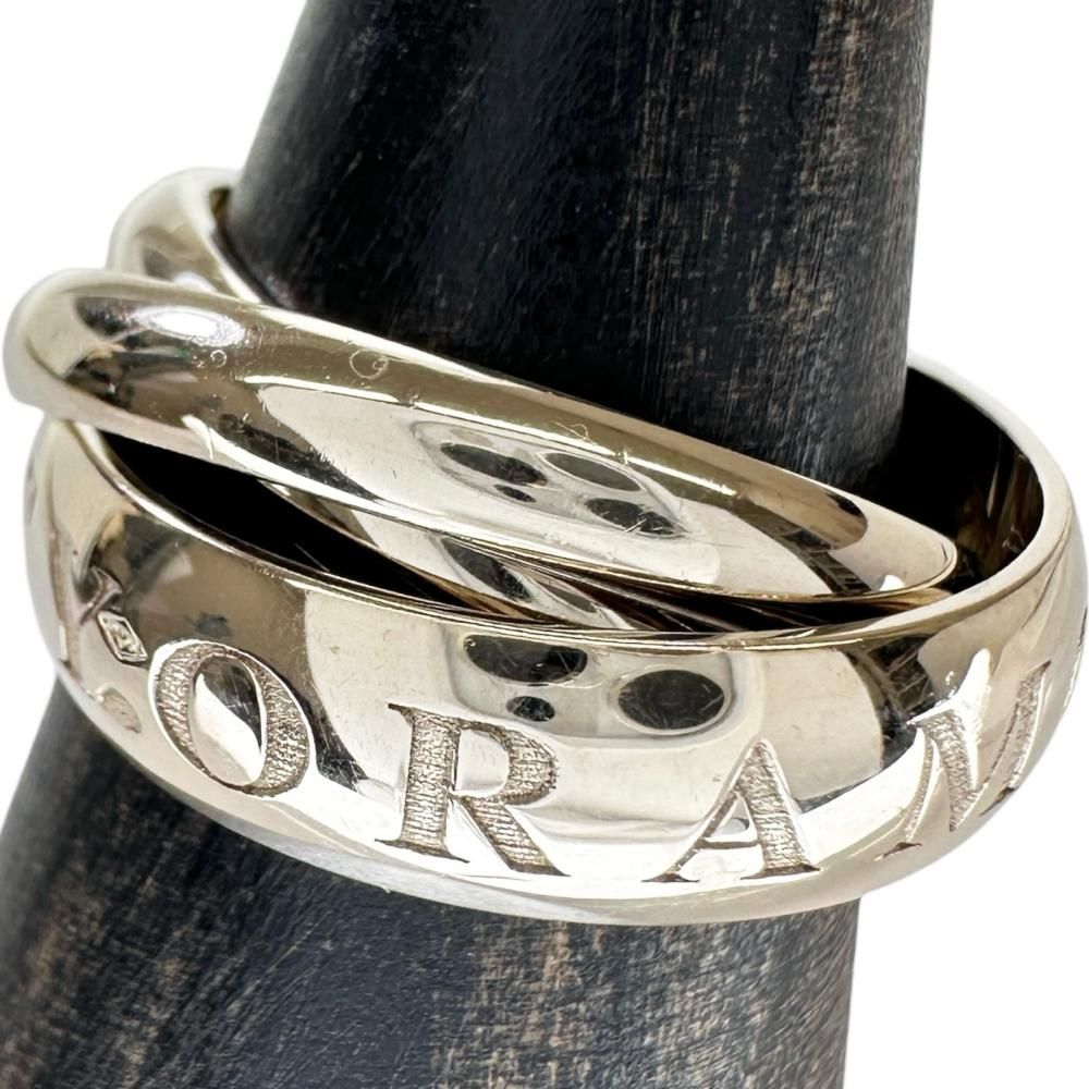 14号 【CARTIER/カルティエ】アモーレ トリニティ 1998年クリスマス限定 リング・指輪 K18WGホワイトゴールド 18金 11.8g #54 レディース 【中古】【真子質店】【GD】 197,500円