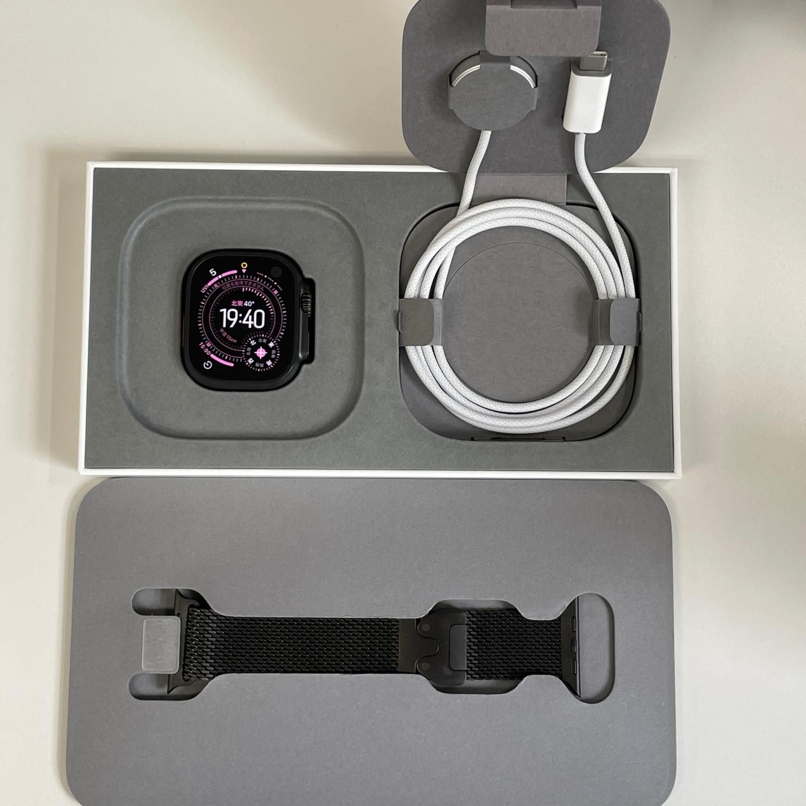 SIMフリー Apple Watch Ultra Apple Watch Ultra 3 ブラック