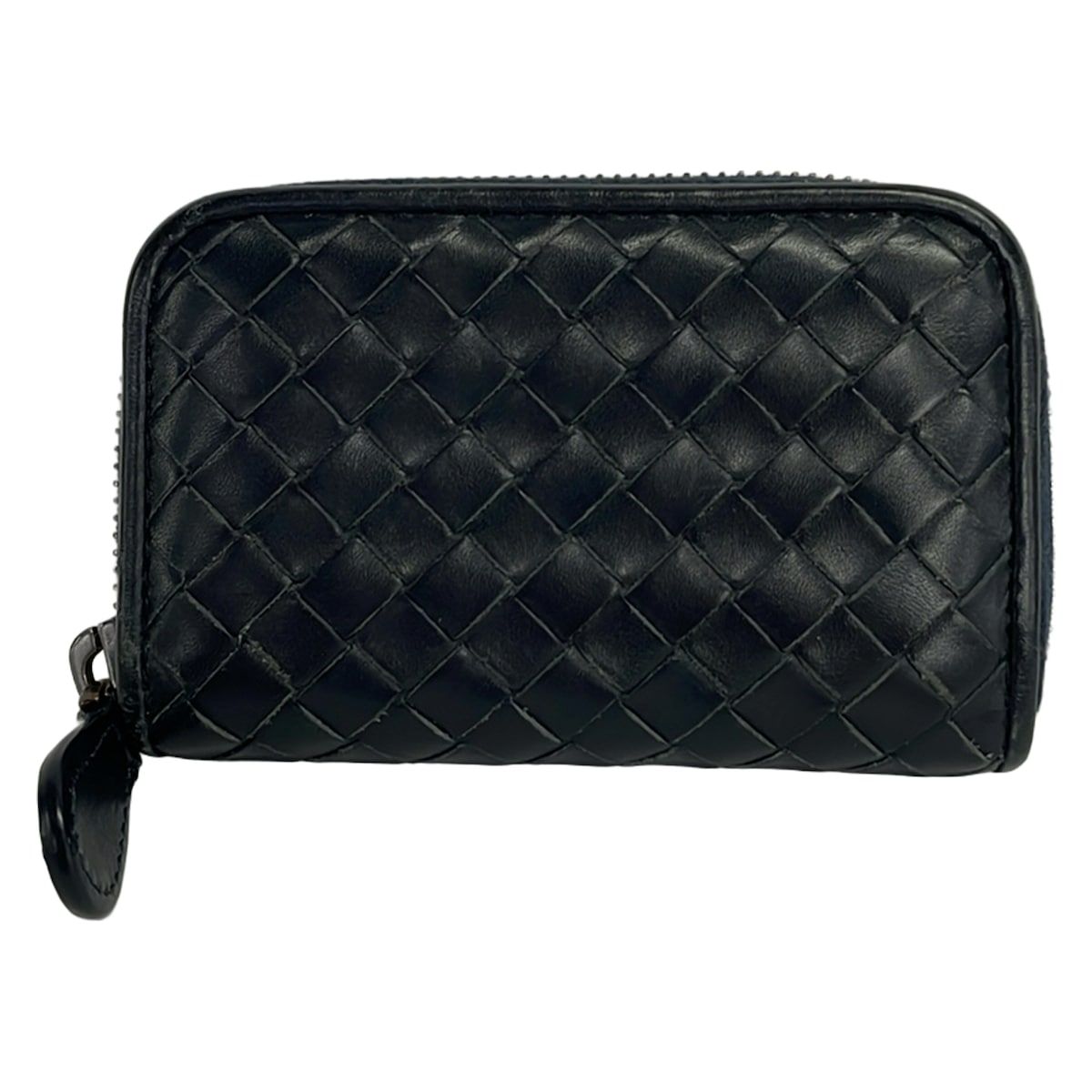 BOTTEGA VENETA(ボッテガヴェネタ) コインケース イントレチャート ダークネイビー レザー