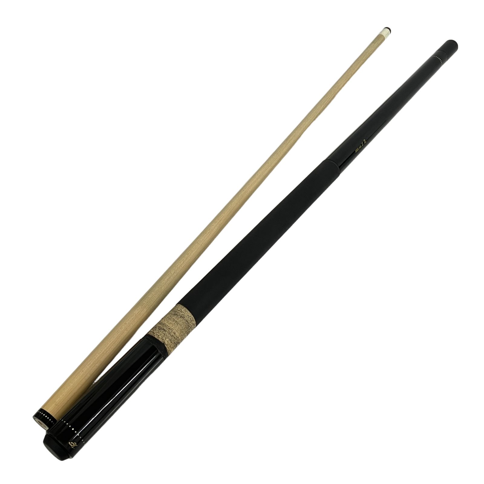 キューアダムMUSASHI エボニーメイプルインレイ 5剣 中古 ビリヤード
