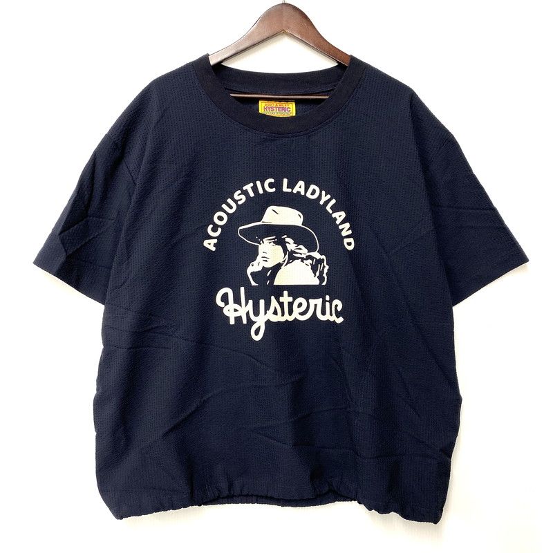 【中古品】 HYSTERIC GLAMOUR ヒステリックグラマー 01221AH05 ACOUSTIC LADYLAND PULLOVER SHIRT プルオーバー シャツ トップス 【140-260523-kh-20-izu】