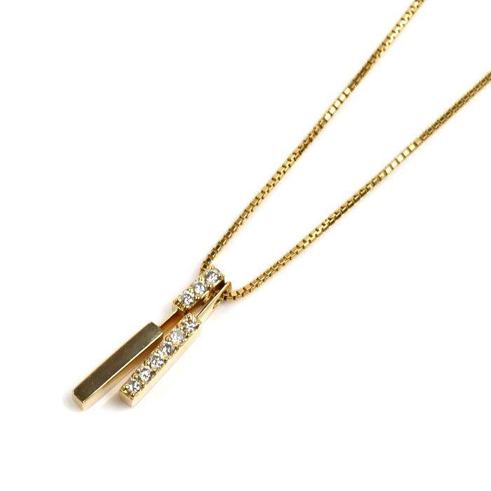 STAR JEWELRY スタージュエリー K18YG イエローゴールド ネックレス 
