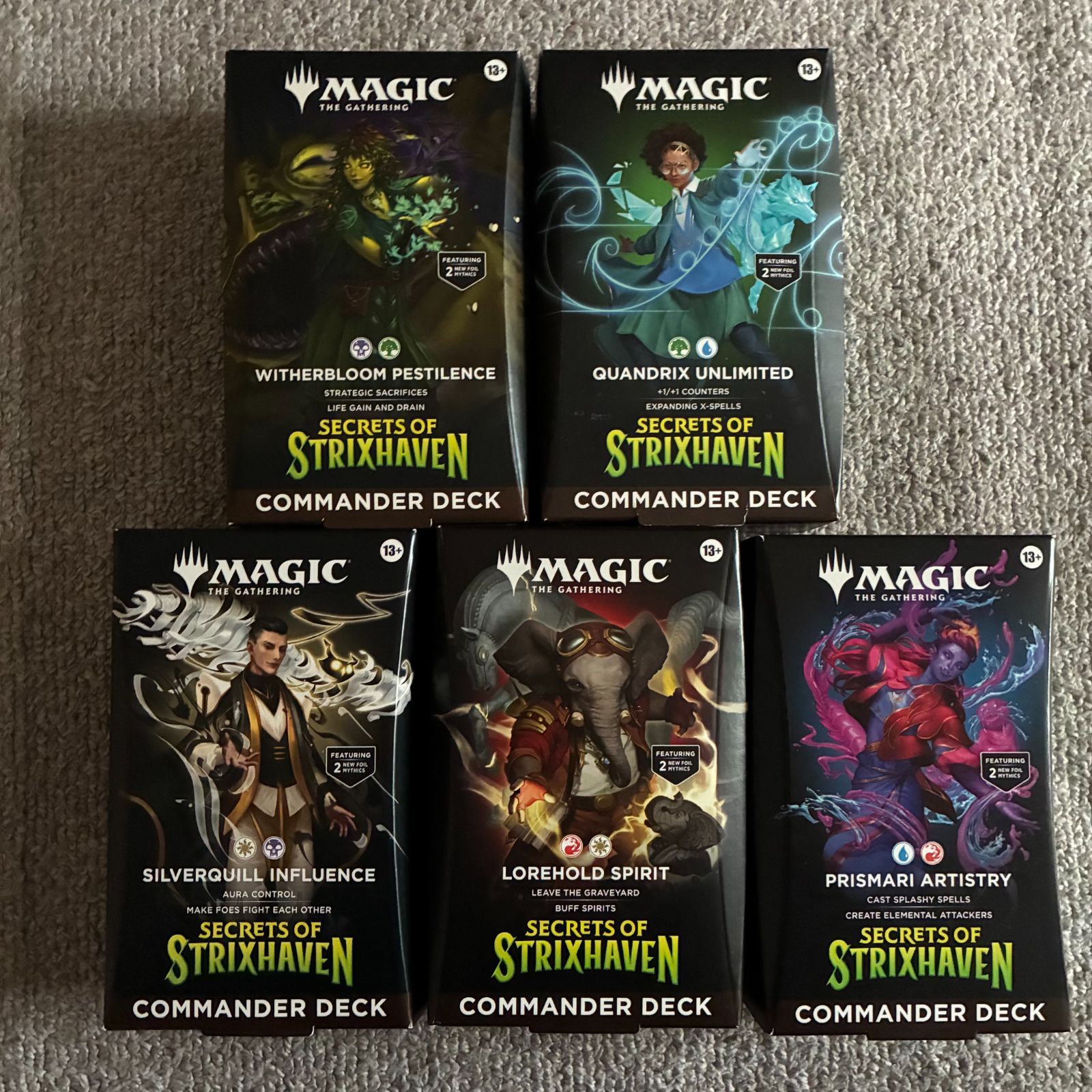 MTG マジック:ザ・ギャザリング ストリックスヘイブン コマンダー