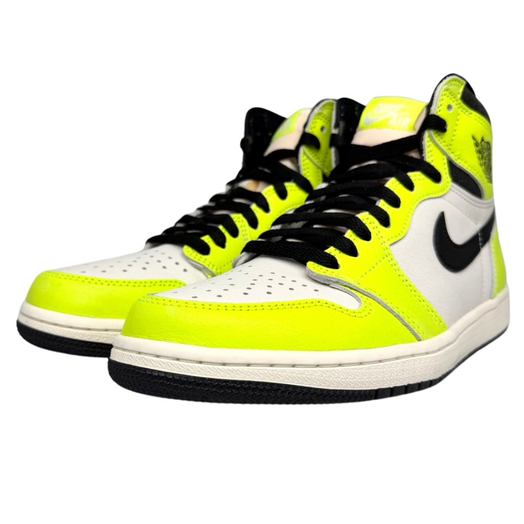 エアージョーダン1　NIKE Air Jordan 1 ネオンイエロー NIKE AIR JORDAN 1 HIGH OG VOLT VISIONAIRE エア ジョーダン 1 ハイ