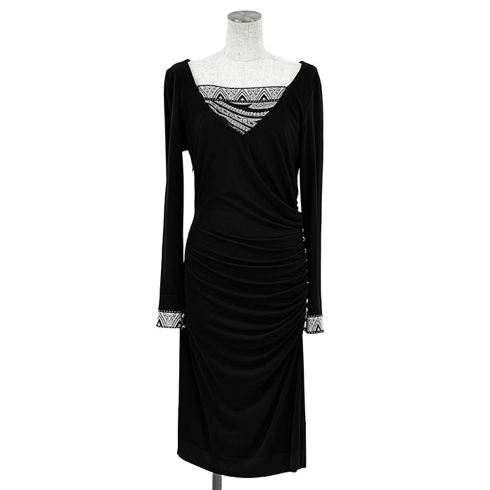 SALE】LEONARD レオナール ワンピース サイズ 42 レディース レーヨン 