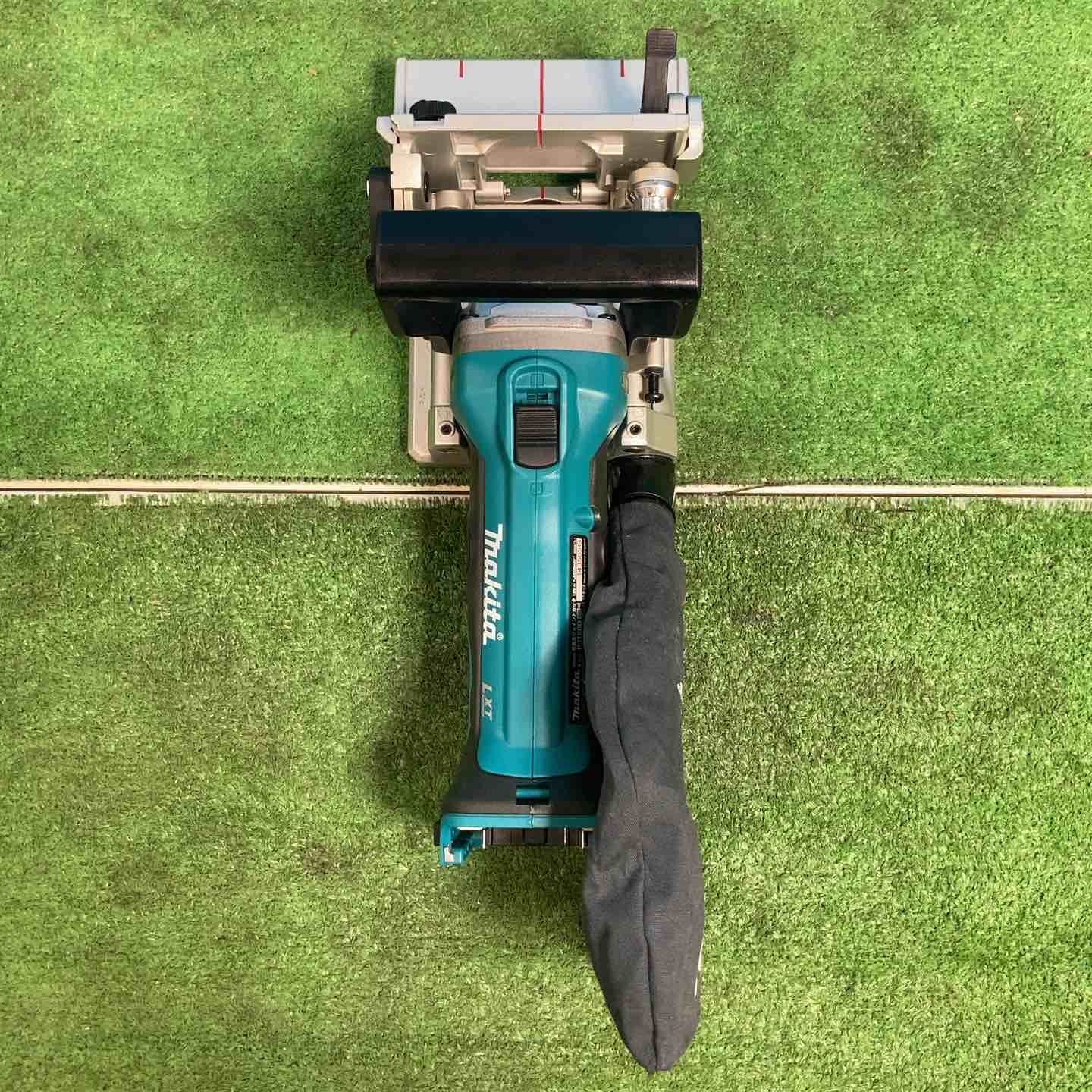 【美品】★マキタ(makita) コードレスジョイントカッタ PJ180DRG バッテリー充電数2回！ビスケット・替刃付♪【岩槻店】