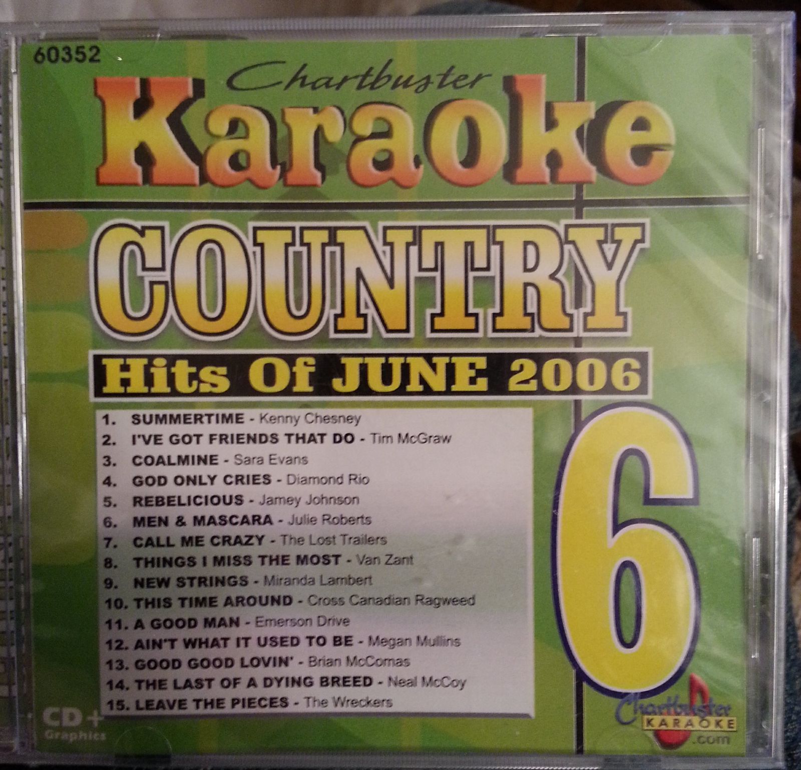 【CD】Karaoke: Country Hits of June 2006