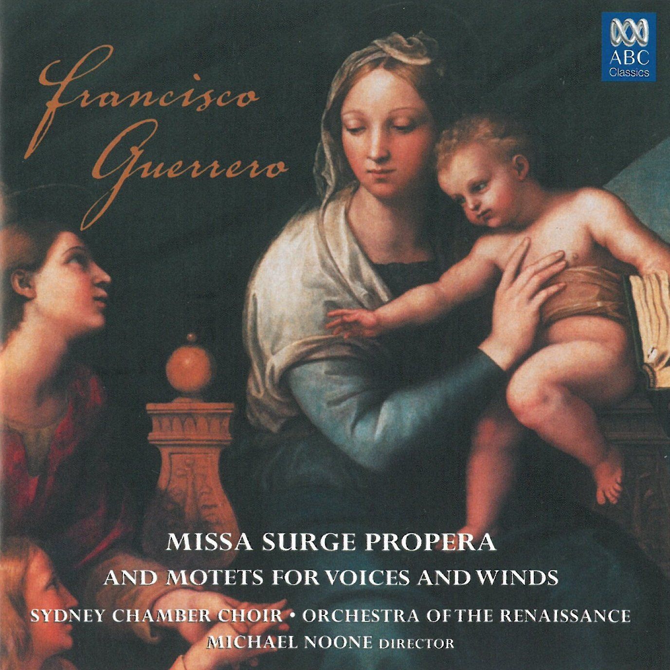 【CD】Guerrero: Missa Surge Propera / Motets for Voice