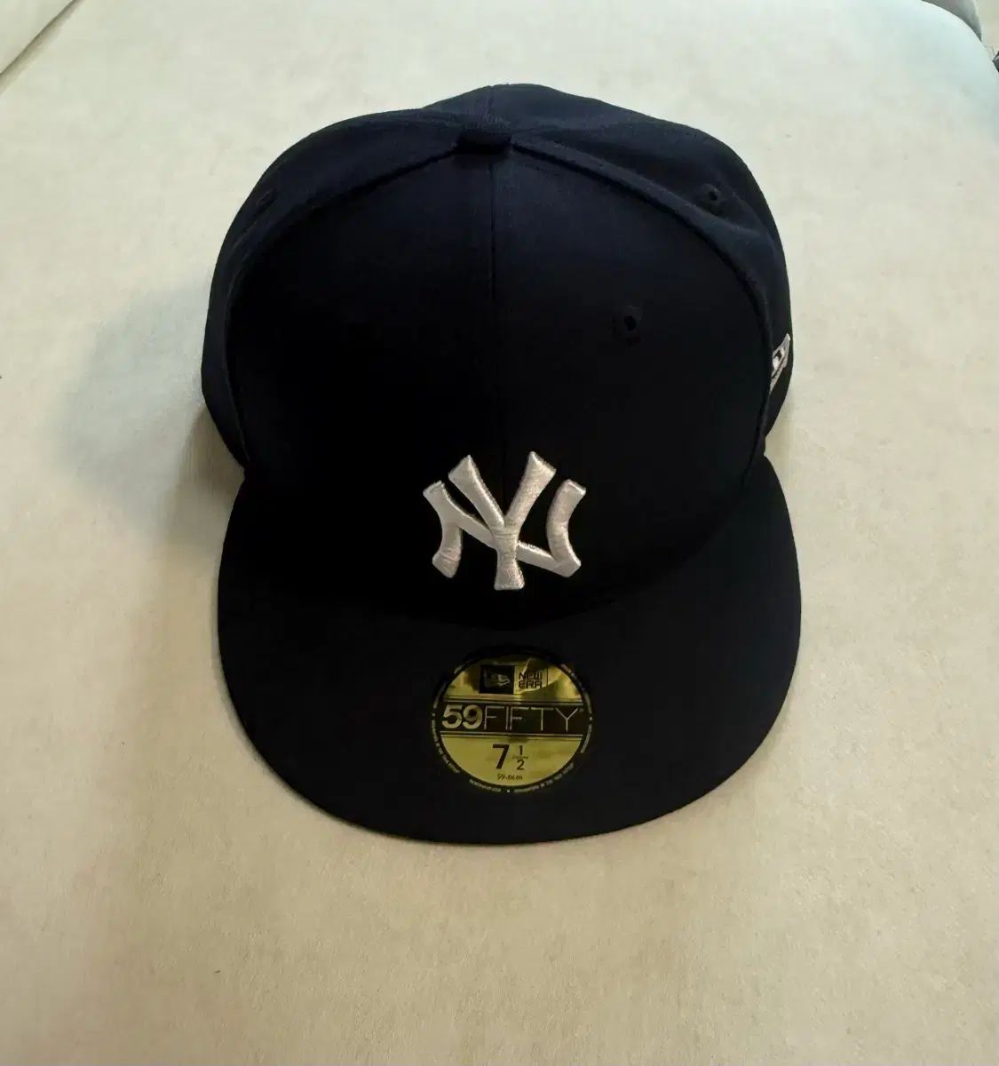 NEW ERA 59FIFTY NY ニューヨーク・ヤンキース ベースボールキャップ 7 1/2 ネイビー