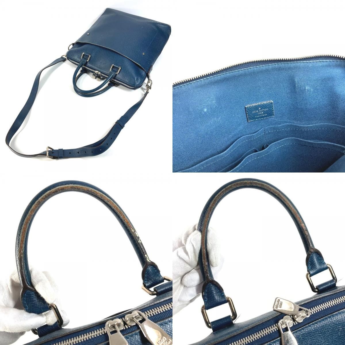 LOUIS VUITTON ルイヴィトン ショルダーバッグ グリゴリ M30213 タイガレザー オセアン ブルー LOUIS VUITTON ルイヴィトン ショルダーバッグ グリゴリ M30213 タイガレザー オセアン ブルー