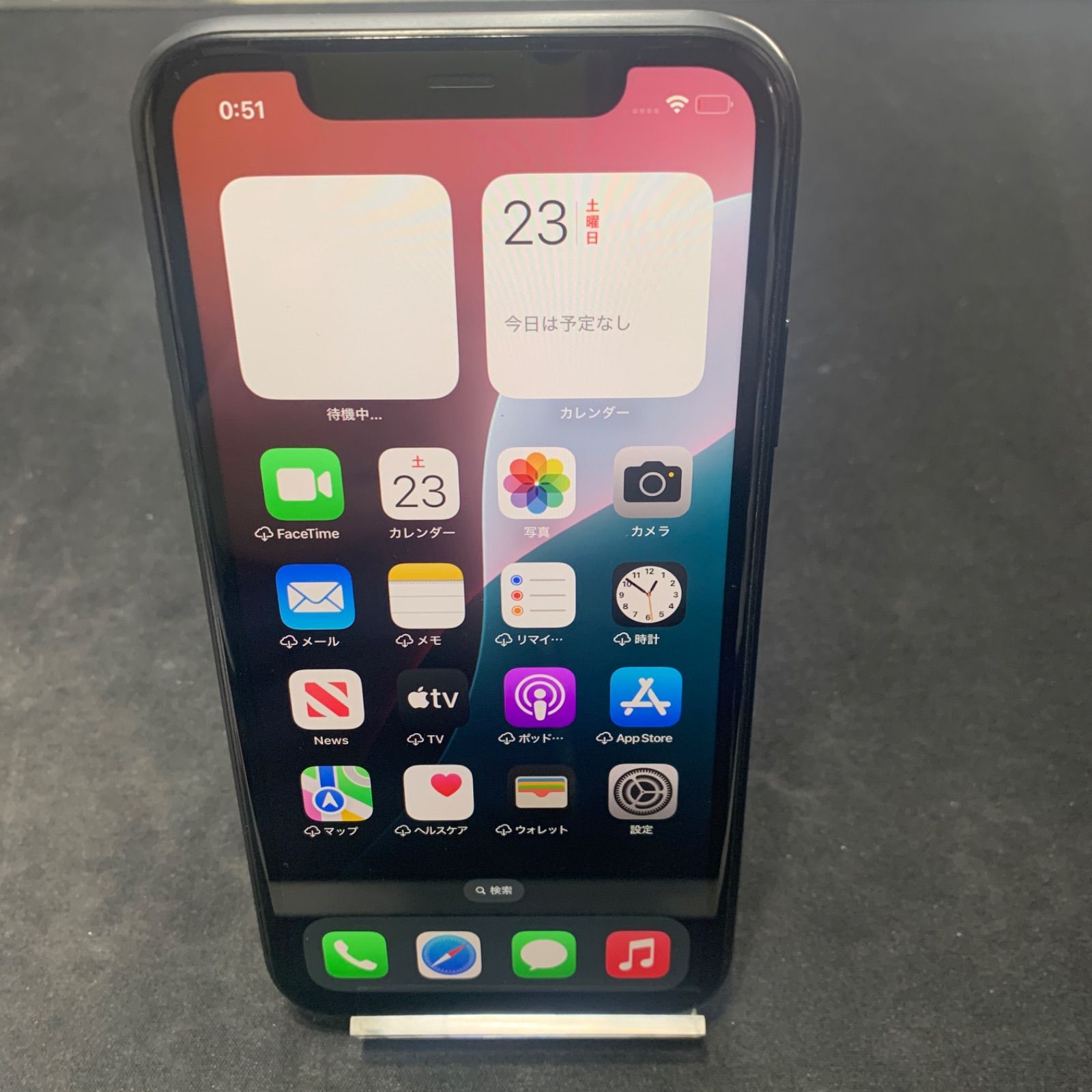 【良品】iPhone 11 SIMFREE 64GB ブラック