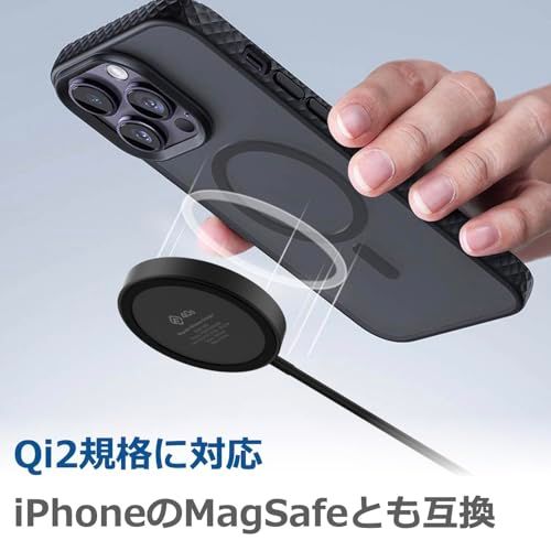 40s ワイヤレス 充電器 15W iPhone MagSafe互換 Qi2に対応 急速 USB PD Android マグセーフ iPhone17 16 /15/14/13 Plus Pro Max mini TypeC タイプC 小型 軽量 マグネットas 40s ワイヤレス 充電器 15W iPhone MagSafe互換 Qi2に対応 急速 USB PD Android マグセーフ iPhone17 16 /15/14/13 Plus Pro Max mini TypeC タイプC 小型 軽量 マグネットas