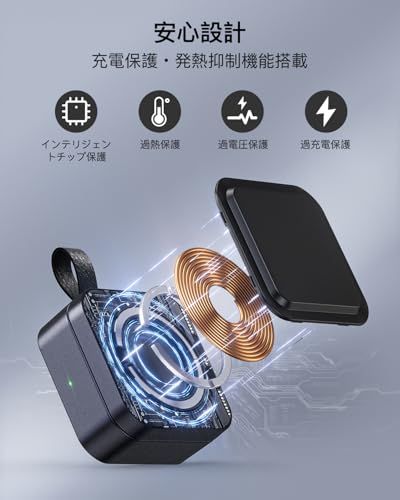 KEEPRO MagSafe 3in1 ワイヤレス充電器 折り畳み充電スタンド 同時に3つのデバイス充電 15W/10W/7.5W 置くだけ充電 マグセーフ充電器 iPhone/Apple Watch/Airpodsに対応 コンパクト旅行用 【20W PDas KEEPRO MagSafe 3in1 ワイヤレス充電器 折り畳み充電スタンド 同時に3つのデバイス充電 15W/10W/7.5W 置くだけ充電 マグセーフ充電器 iPhone/Apple Watch/Airpodsに対応 コンパクト旅行用 【20W PDas