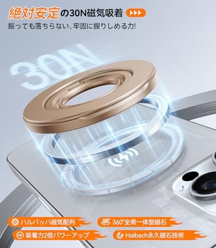 【2025新型・2WAY スマホリング】 TORRAS MagSafe対応 リング 360度回転 マグセーフ リング バンカーリング スタンド 縦横両用 角度調整 マグネット リング iPhone17/16/15/14/13/12用 強力 磁石 落下防止 as 【2025新型・2WAY スマホリング】 TORRAS MagSafe対応 リング 360度回転 マグセーフ リング バンカーリング スタンド 縦横両用 角度調整 マグネット リング iPhone17/16/15/14/13/12用 強力 磁石 落下防止 as