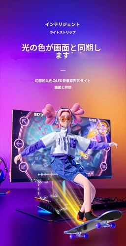 zmart スマートゲーミングLEDストリップライト コンピューター同期ライトストリップ モニターRGBスクリーンLEDバック ゲーミング ストリップ RGBバック ゲームルーム装飾 PCアクセサリー モニター テープ スクリーン同期 環境照 a537d7d4