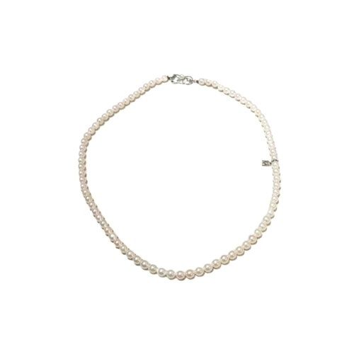 【中古A】45cm 4.5-5mm ミキモト ベビーパール ネックレス アコヤ真珠 MIKIMOTO Baby Pearl Necklace アコヤパール シルバークラスプ 真珠 ジュエリー レディース