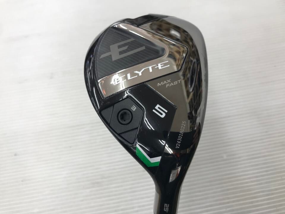 キャロウェイ　ELYTE MAX FAST レディス　25度　LIN-Q GREEN 40 for Callaway レディス　Lフレックス　ユーティリティ　中古　ゴルフドゥ！大宮丸ヶ崎店【最短即日発送】