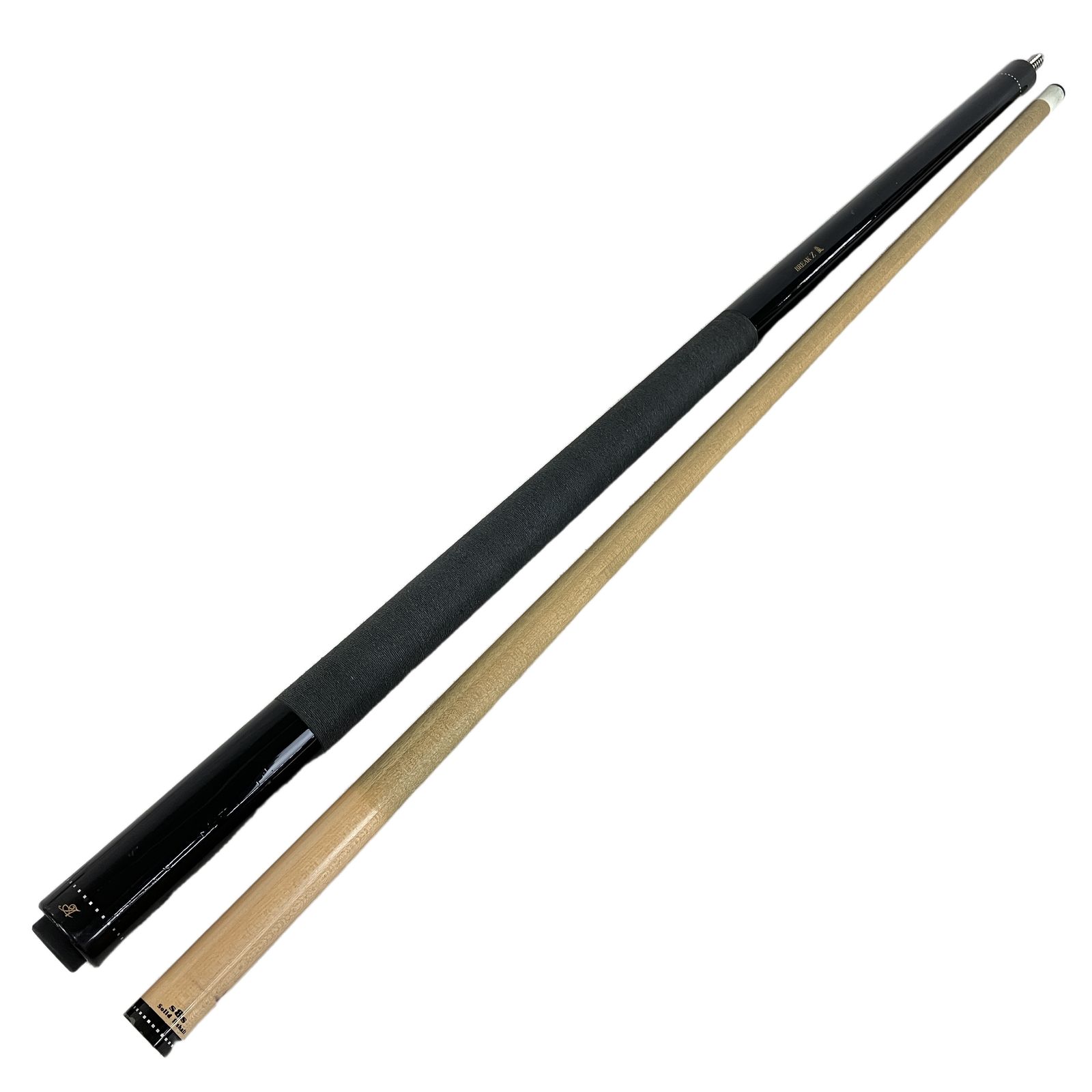 キューアダムMUSASHI エボニーメイプルインレイ 5剣 中古 ビリヤード