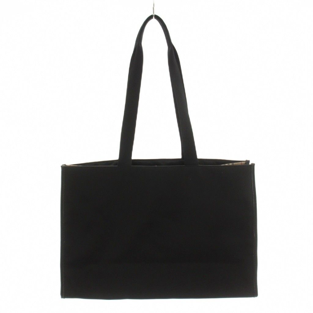 BURBERRY ノバチェック キャンバス レザー トートバッグ A4