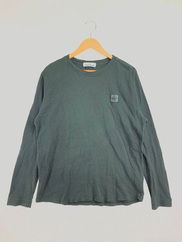【中古品】 STONE ISLAND ストーン アイランド L/S TEE CHARCOAL GRAY 711521511 ロングスリーブ Tシャツ 長袖Tシャツ 【141-260523-rt-20-tagh】