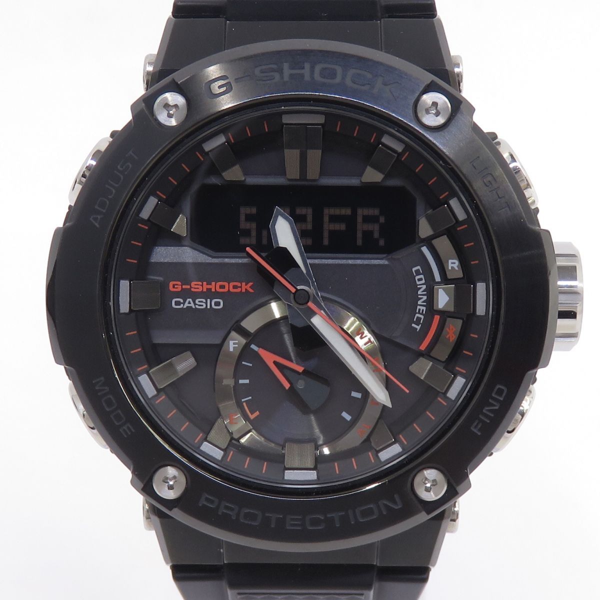 CASIO カシオ G-SHOCK GST-B200B-1AJF タフソーラー 腕時計　※中古