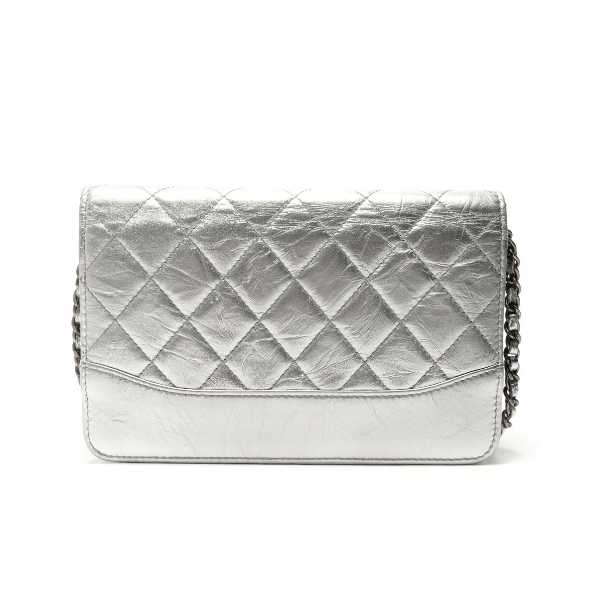 CHANEL シャネル ショルダーバッグ 24番台 マトラッセ ラムスキンチェーンウォレット【中古】 CHANEL シャネル ショルダーバッグ 24番台 マトラッセ ラムスキンチェーンウォレット【中古】