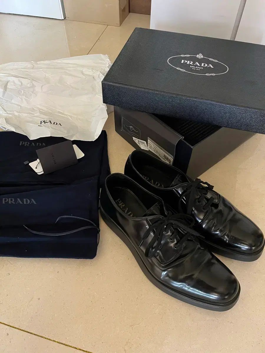 PRADA プラダ レースアップ THE B ドビ