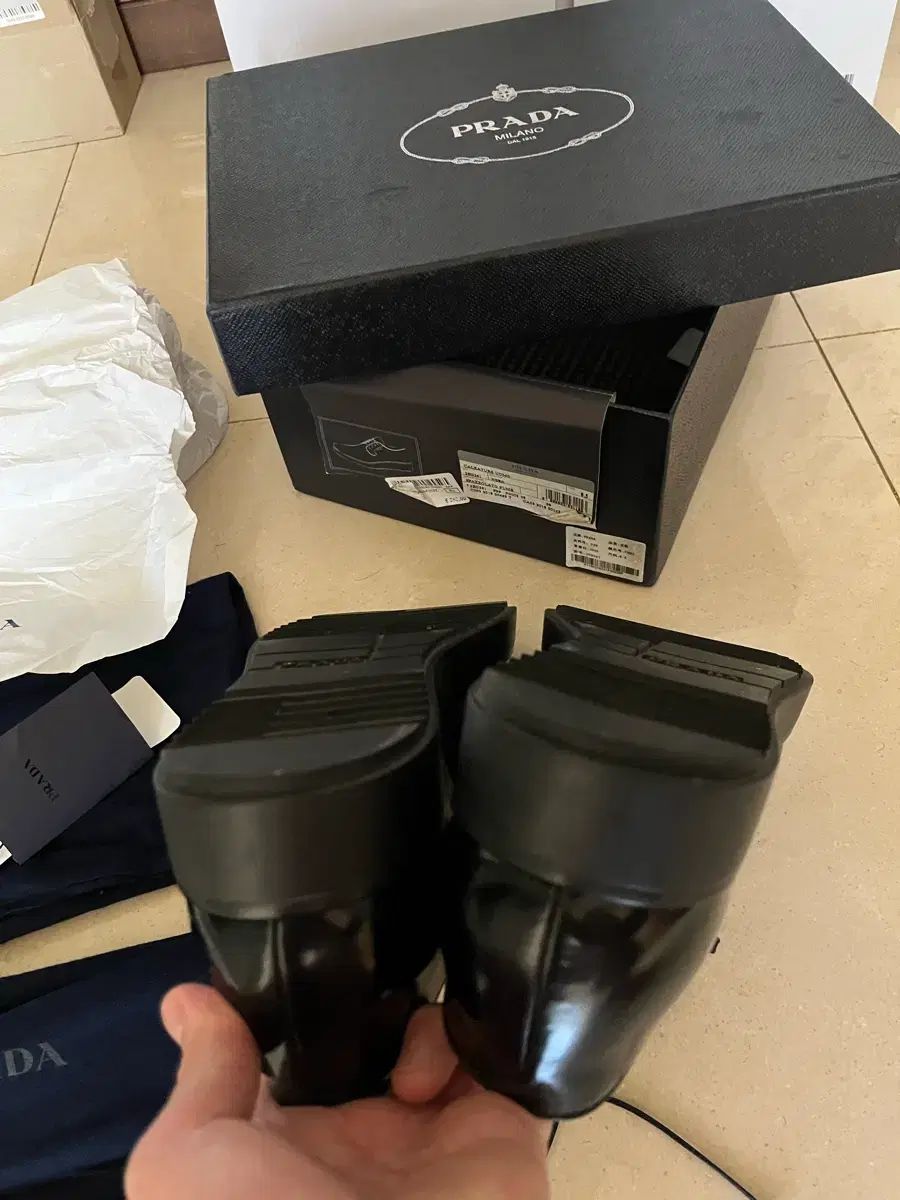 PRADA プラダ レースアップ THE B ドビ PRADA プラダ レースアップ THE B ドビ