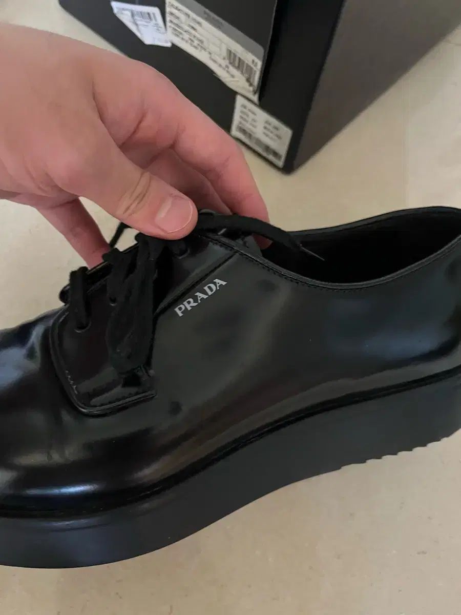 PRADA プラダ レースアップ THE B ドビ PRADA プラダ レースアップ THE B ドビ