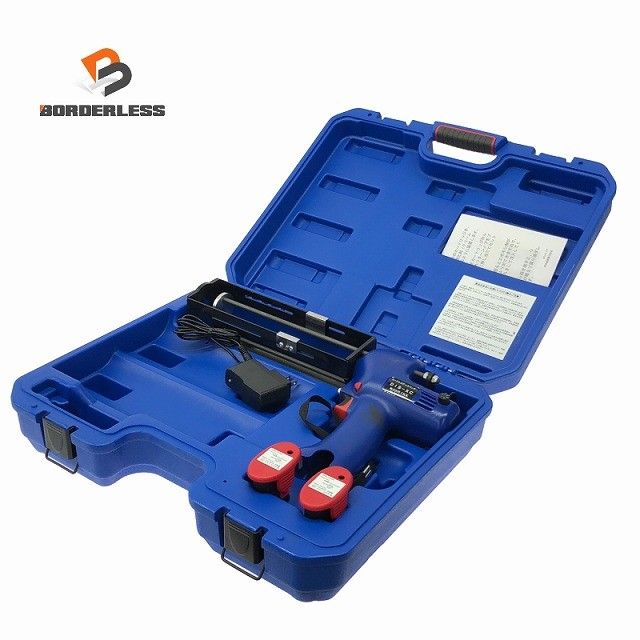 ☆美品☆IKK DIAMOND 7.4V コードレスディスペンサー DIS-XC バッテリー2個 充電器付き 電動工具 エポキシガン128285