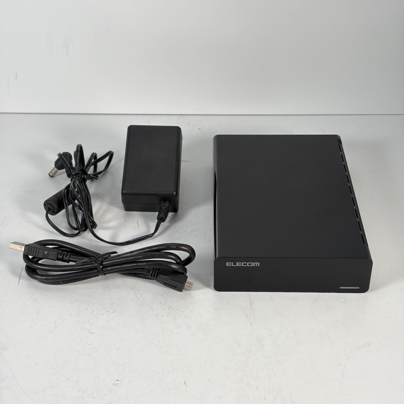 ELECOM ELD-FTV060UBK 外付けHDD 6TB 判定:正常 WD60EAAZ-22BLVB0搭載 USB Desktop HDD WD エレコム 大容量 動作品 ハードディスク b652