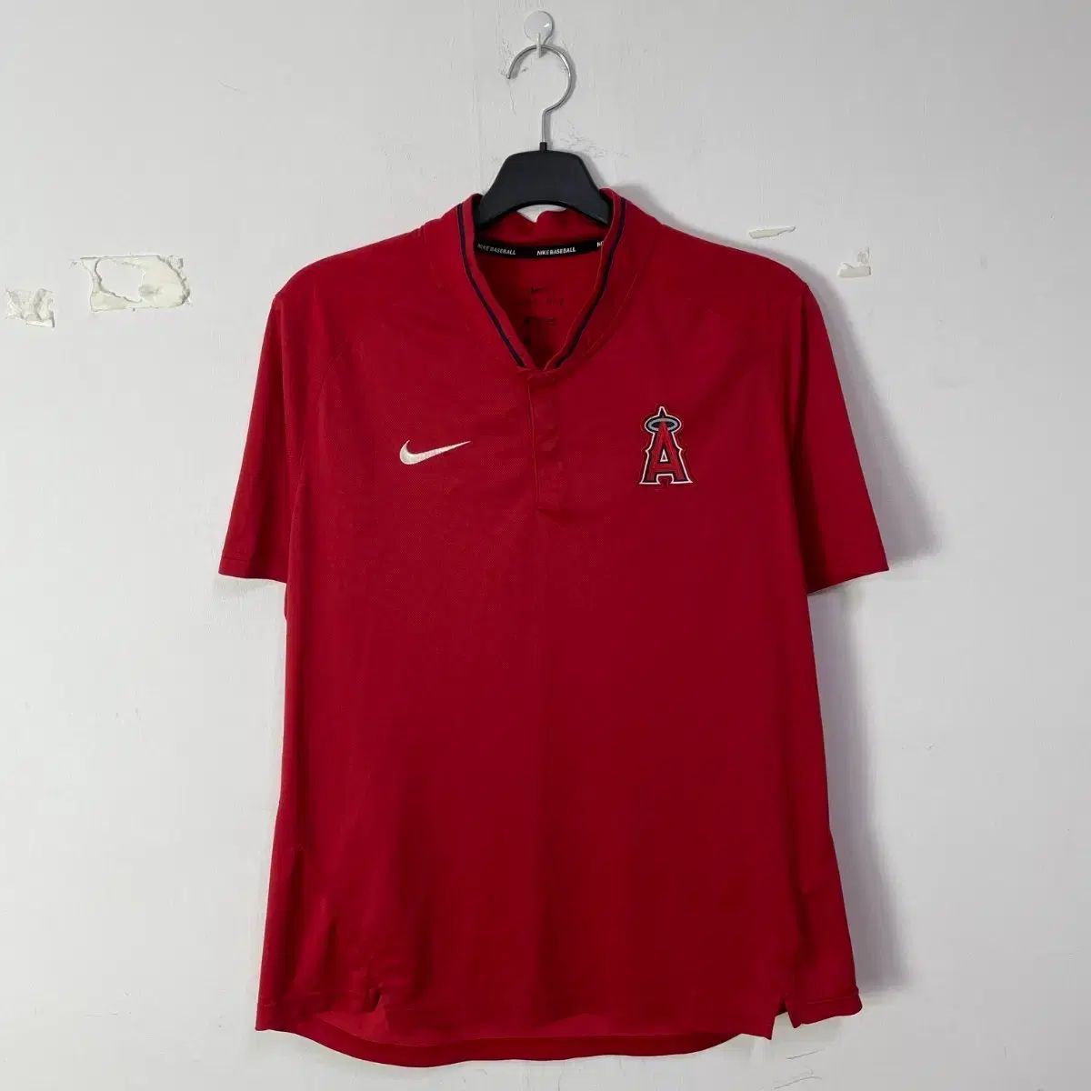 ナイキ LA エンゼルス 野球 半袖 Tシャツ レッド
