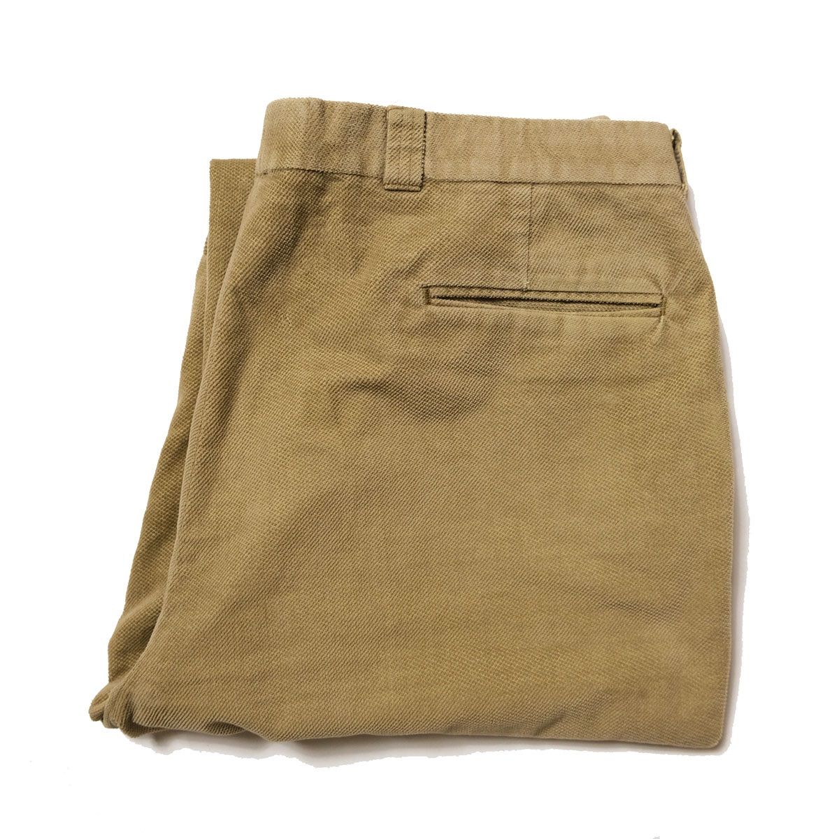 90's USA製 オービス ORVIS ノータック 鹿の子 コーデュロイ パンツ (38) タン系 コットン スラックス アメリカ製 旧タグ オールド アメリカ古着 USED ビンテージ ヴィンテージ