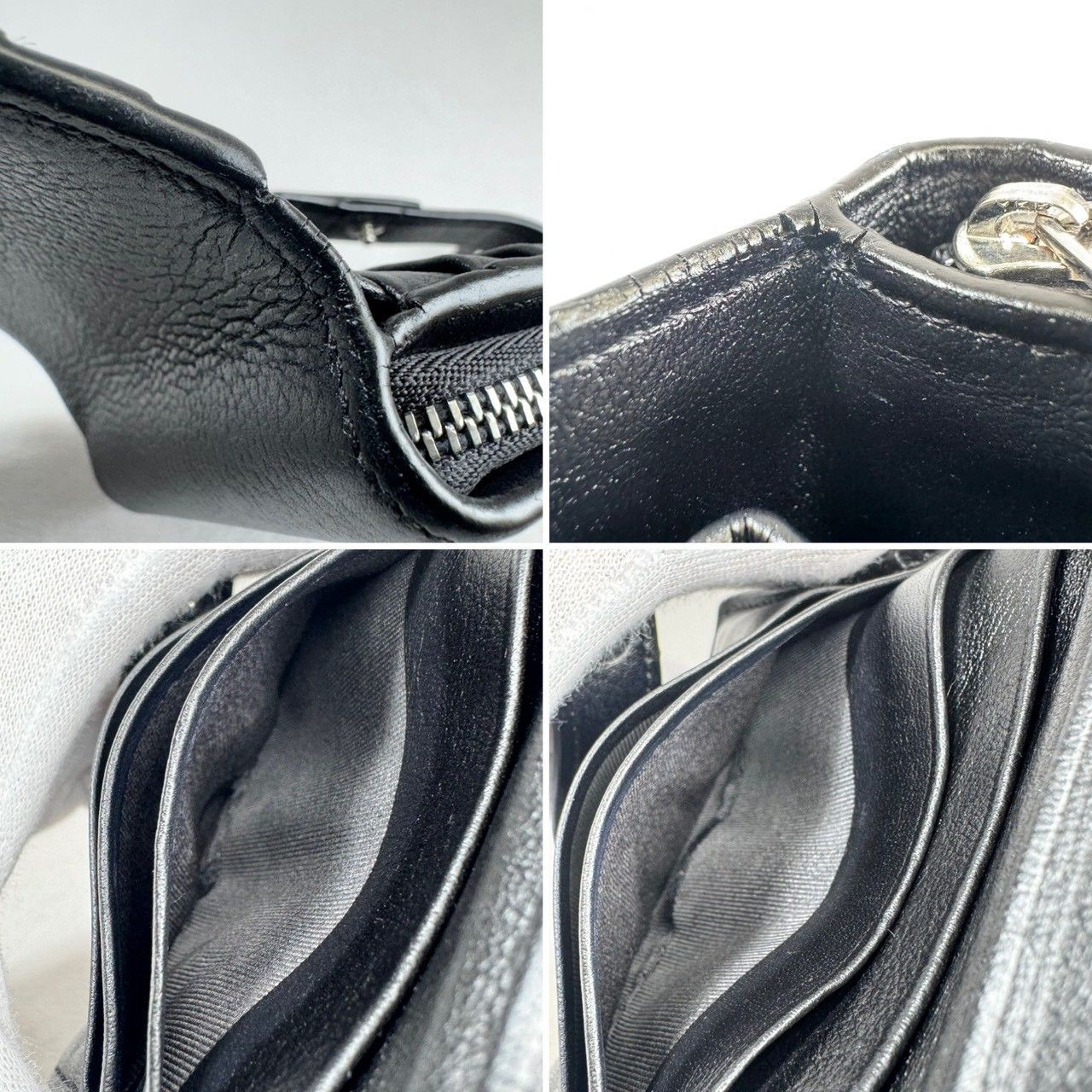 美品・箱付】LOEWE ロエベ アナグラム バーティカルウォレット 