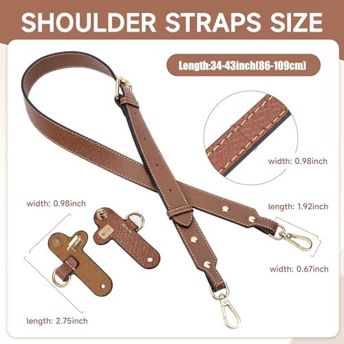 [Gastinsave] の財布の革紐の取り替え、トート バックの女性のための革広いハンドバッグのクロスボディの肩ひもe 0ec7f1eb