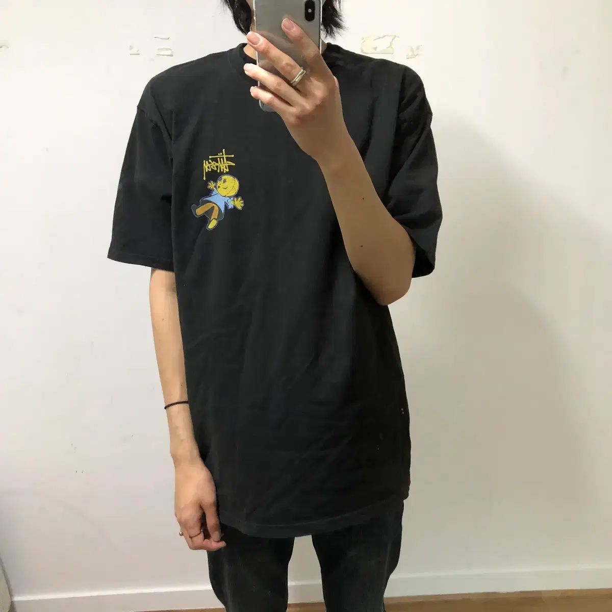 STUSSY ドーリー ピグメント ダイド Tシャツ