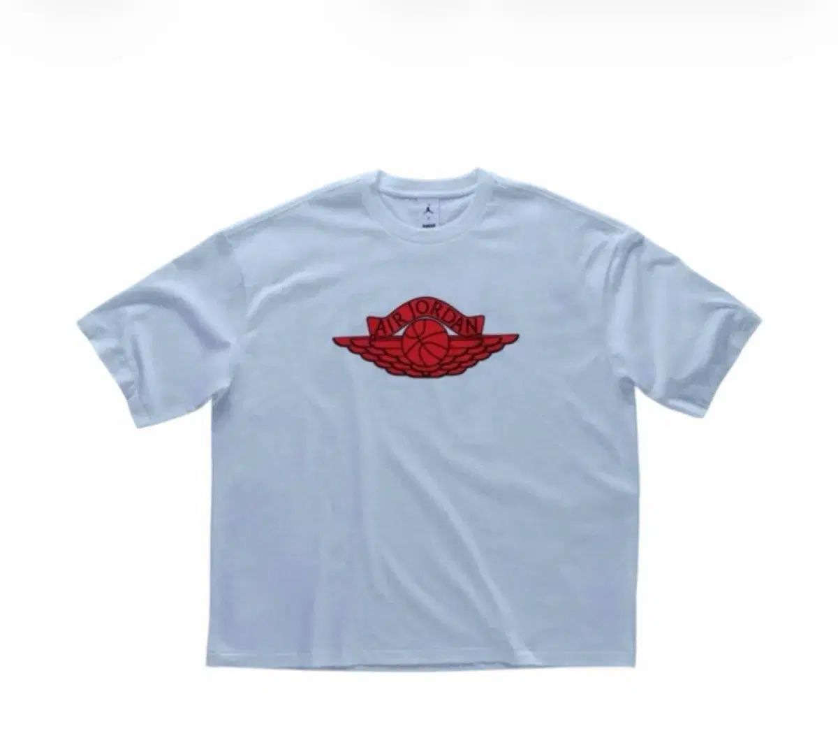 ジョーダン x セントマイケル ショートスリーブ Tシャツ ホワイト ユニバーシティ レッド (FV47