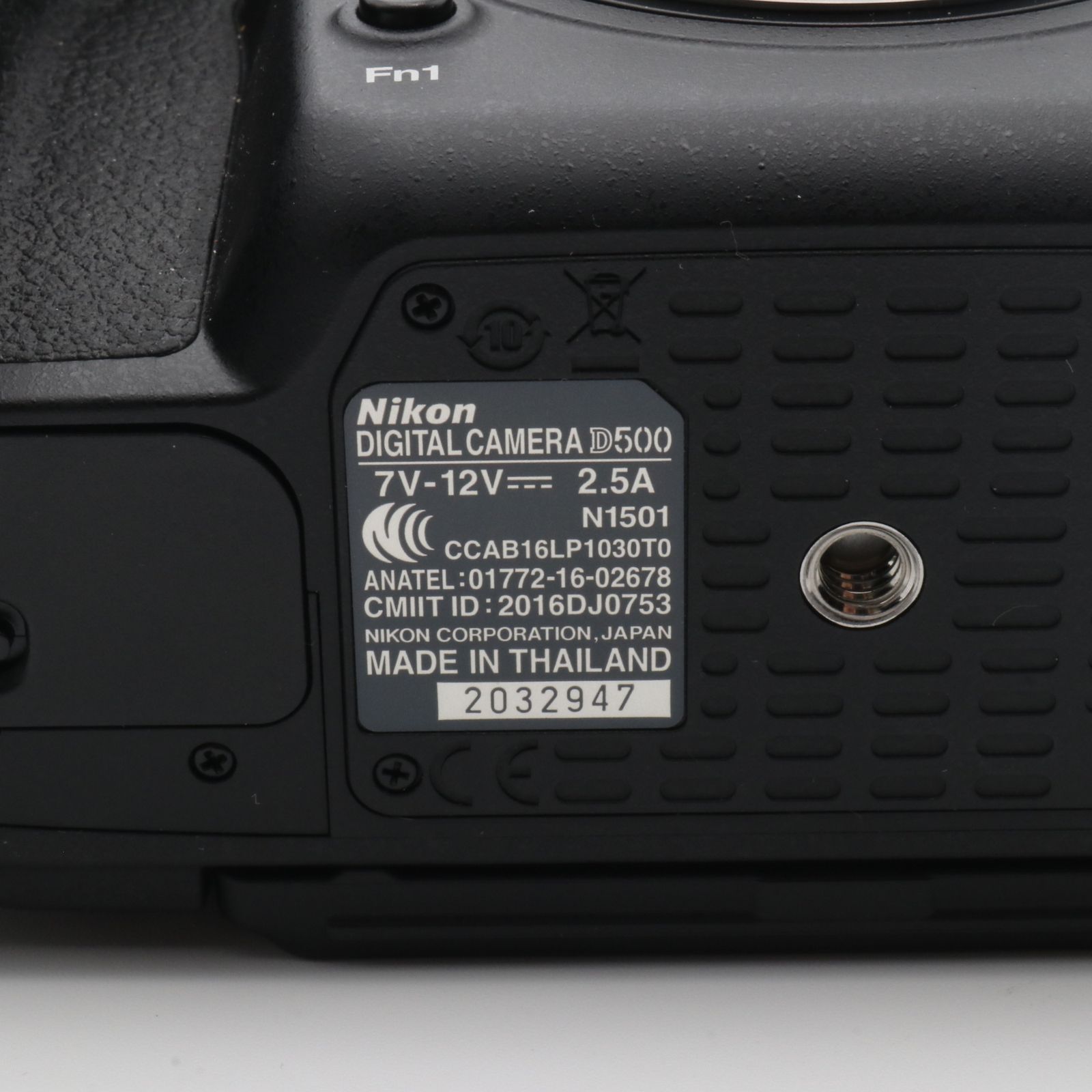 シャッター回数：6900】Nikon D500 ボディ 一眼レフカメラ 〔NIKON F