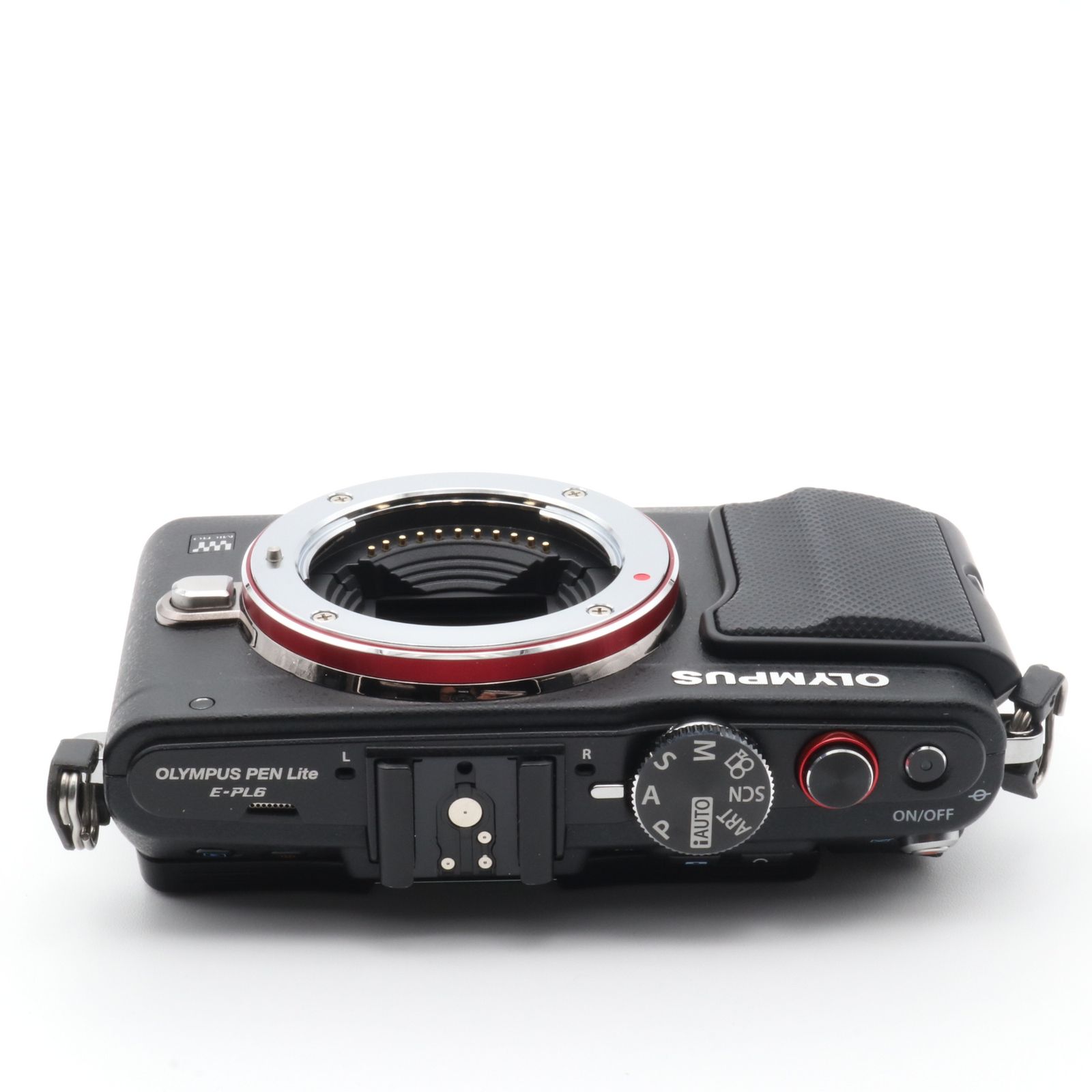 シャッター回数：300回】OLYMPUS PEN Lite E-PL6 ボディ ブラック 