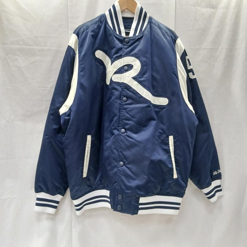 ロカウェア 90s 00s ロゴ ワッペン ナイロン スタジャン メンズ L ISItems【USED】【古着】【中古】50159918