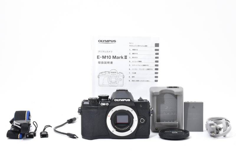 ★極上美品★《ショット数2,309回》オリンパス OM-D E-M10 MarkIII ボディ ブラック★　YMA1227＃35