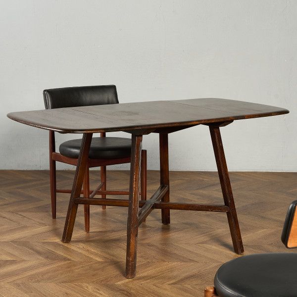 テーブル エルム アーコール ERCOL オールドコロニアル ドロップリーフテーブル レア ドロップリーフ ヴィンテージ 折りたたみ バタフライ ダイニング #98702
