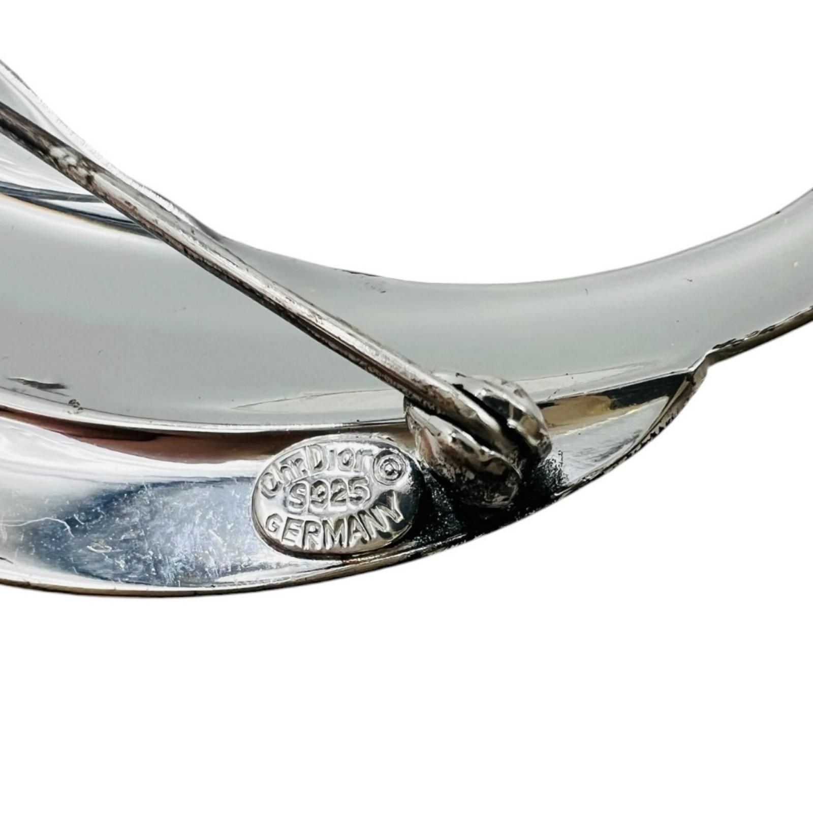 Christian Dior ディオール ブローチ シルバー925 silver - メルカリ