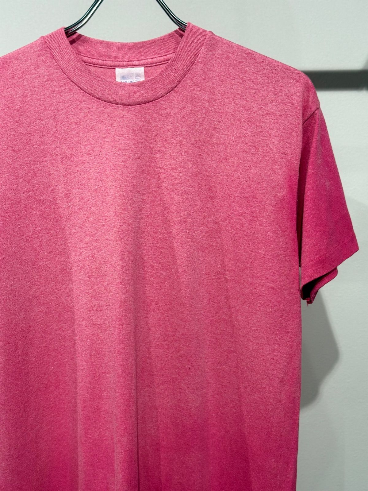 ~1990's SUN SPORTSWEAR　PLAIN T-SHIRT　GOOD SUNFADE!!!　SIZE : M　無地Tシャツ　USA製　サンフェード