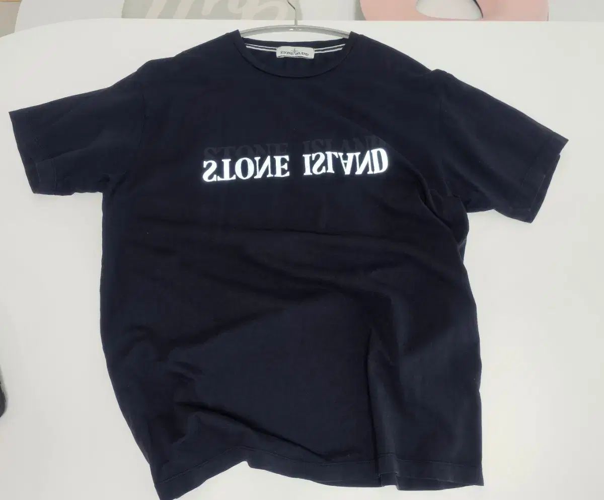 STONE ISLAND ストーンアイランド ブラック 半袖Tシャツ XL