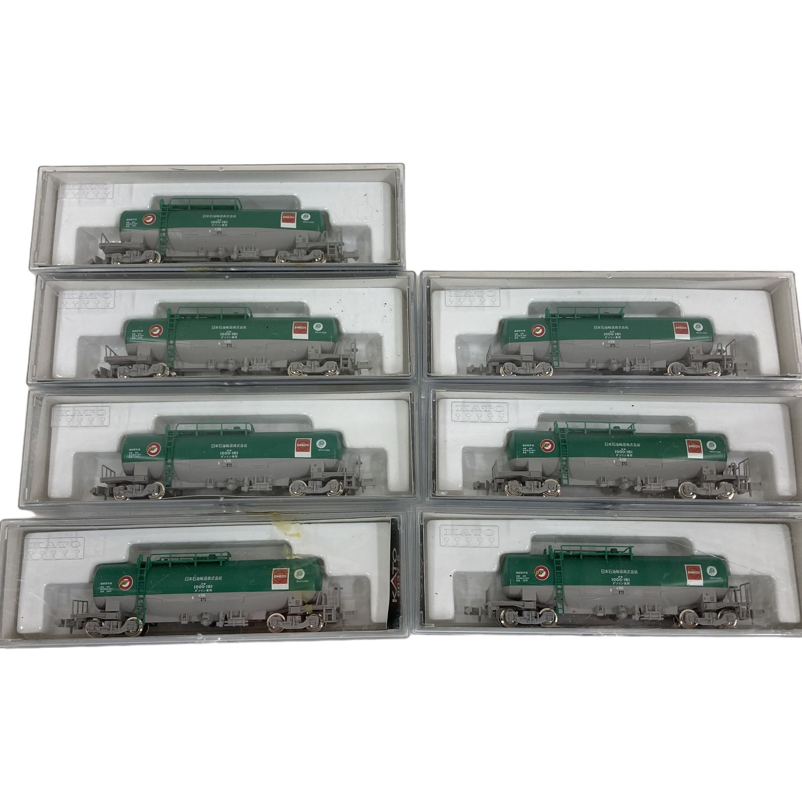 KATO 品番8037-6 タキ1000 日本石油輸送色ENEOS 8点おまとめ カトー 鉄道模型 Nゲージ 中古 T11241107