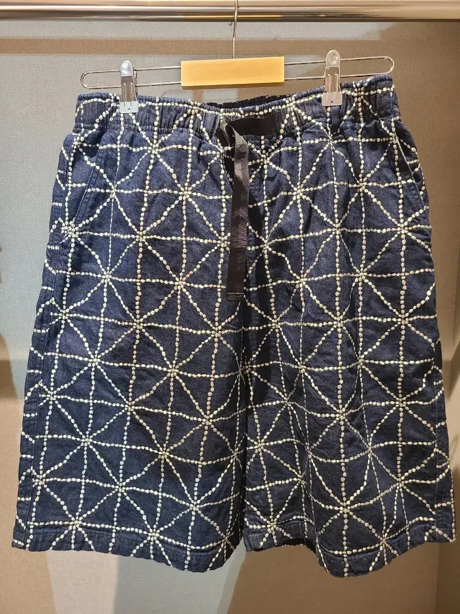 KAPITAL 8オンス 刺繍 ハーフパンツ