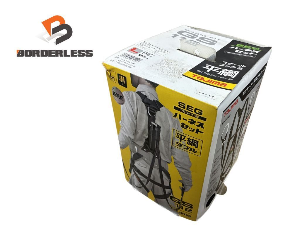 ☆未使用品☆TAJIMA タジマ ハーネスGS 平綱ダブルランヤードL1 